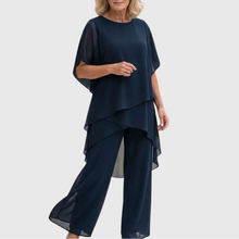 Linda – Elegancki komplet z warstwową bluzką