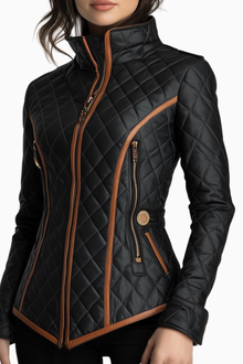 Lillian - diamond-quilted padded jacket