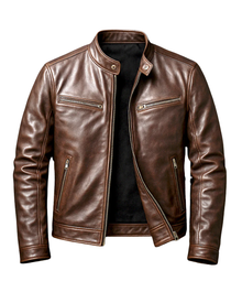 Leo - vintage leather jacket