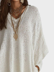 Natalie – dzianinowa boho sukienka