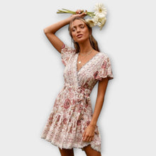 Amina – Krótka Sukienka Boho