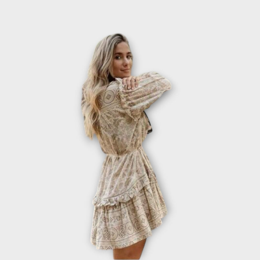 Miliani – Krótka Sukienka w Stylu Boho