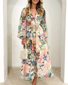 Annie - kwiecista sukienka maxi w stylu boho
