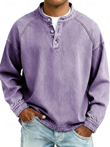 Kaelen - klasyczna koszulka Henley