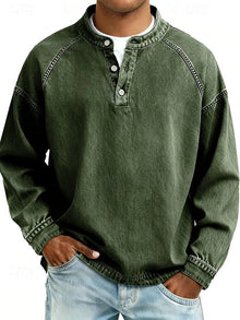 Kaelen - klasyczna koszulka Henley