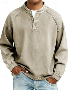 Kaelen - klasyczna koszulka Henley