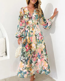 Annie - kwiecista sukienka maxi w stylu boho