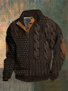 Georges™ – Bluza z Nadrukiem w Stylu Vintage