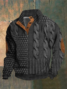 Georges™ – Bluza z Nadrukiem w Stylu Vintage