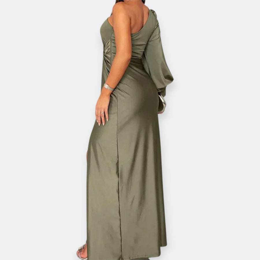 Kristína – Elegancka Asymetryczna Sukienka