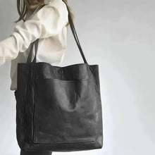 Tesalia – klasyczna skórzana torba typu tote