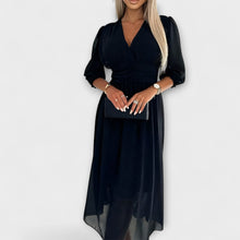 Stylowa sukienka kopertowa