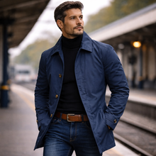 Adrian - stylowy płaszcz męski