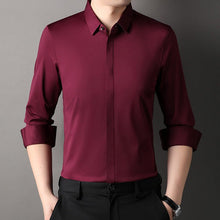 Mitchel - Wrinkle-resistant stretch shirt for men