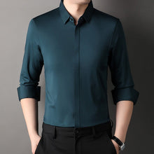 Mitchel - Wrinkle-resistant stretch shirt for men