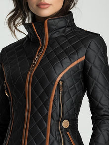 Lillian - diamond-quilted padded jacket