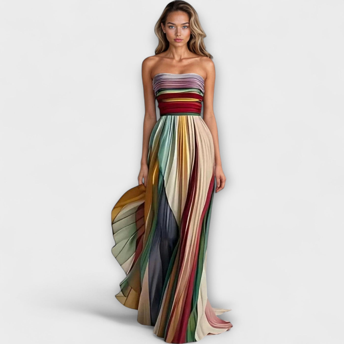 Flora – Sukienka maxi premium