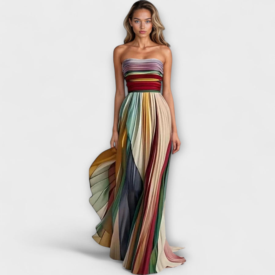 Flora – Sukienka maxi premium