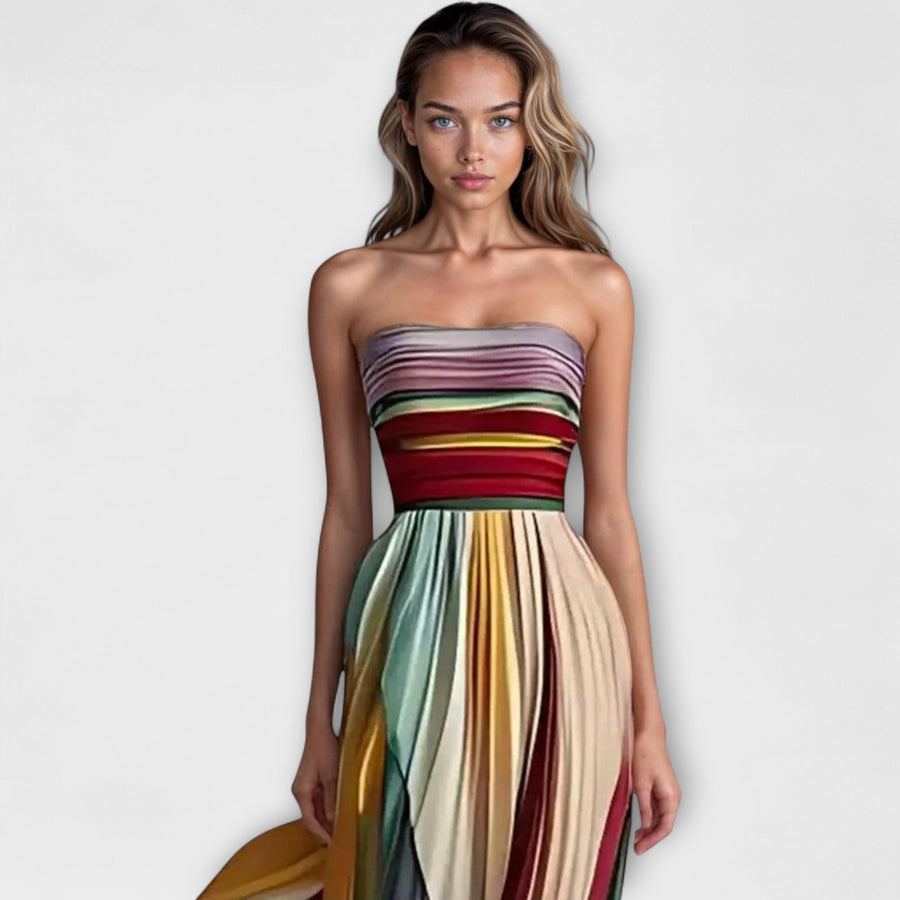 Flora – Sukienka maxi premium