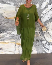 Caroline – elegancka sukienka maxi idealna na każdą okazję